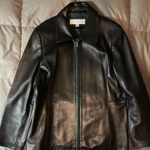 Liz Claiborne Women's XL Black Leather Jacket